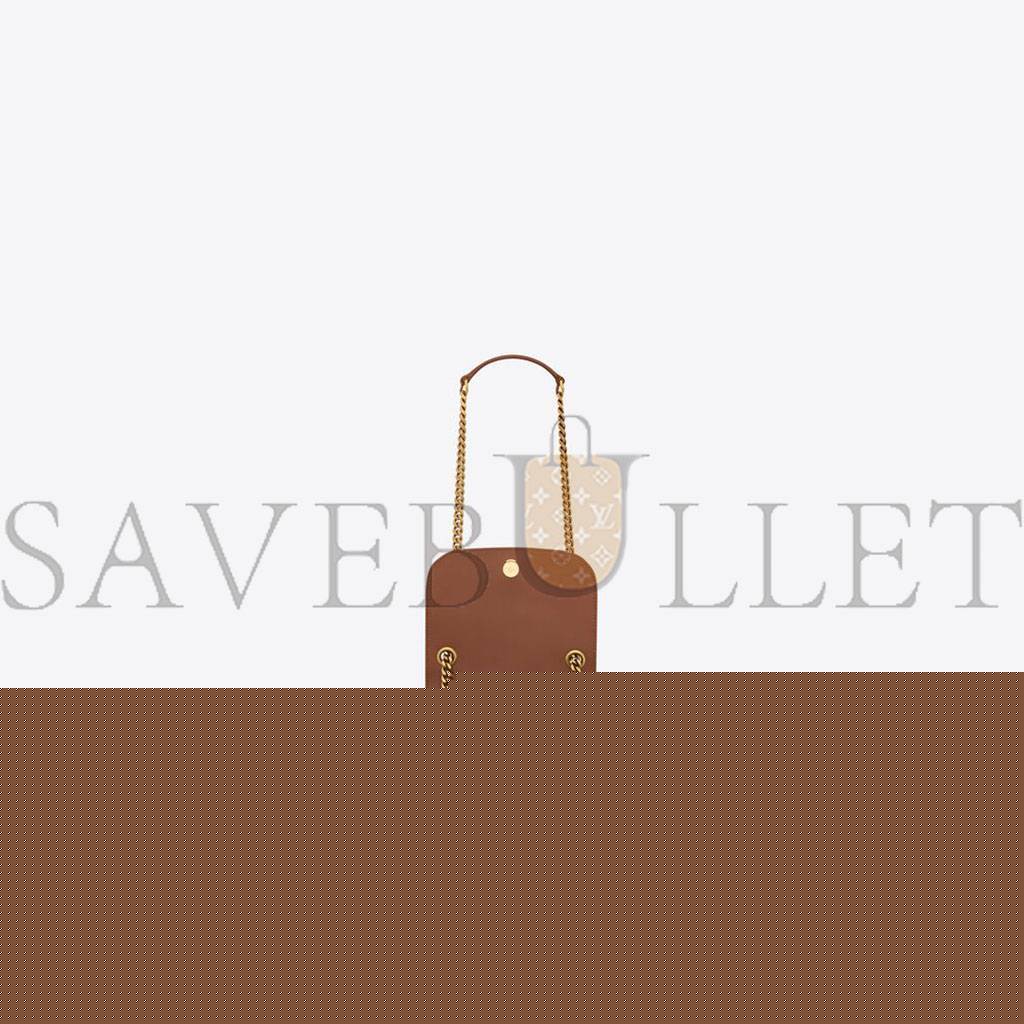 Y*L mini manon in raffia and aged vegetable-tanned leather 774269gaaed9051 (23*12*6cm)
